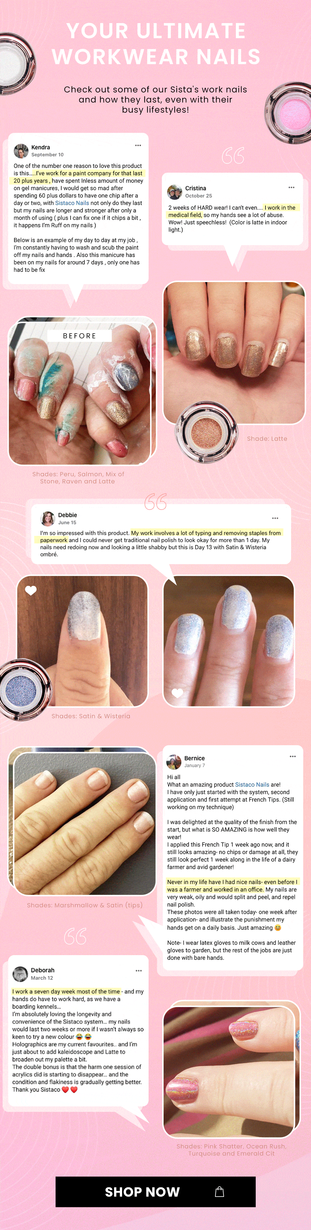 Your Ultimate Workwear Nails Guide Sistaco